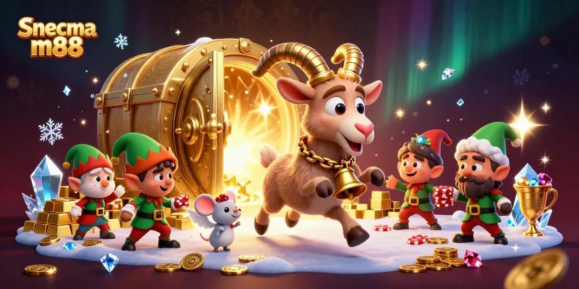 Experience the Snecma m88 in a vibrant casino scene with animated characters and treasure!