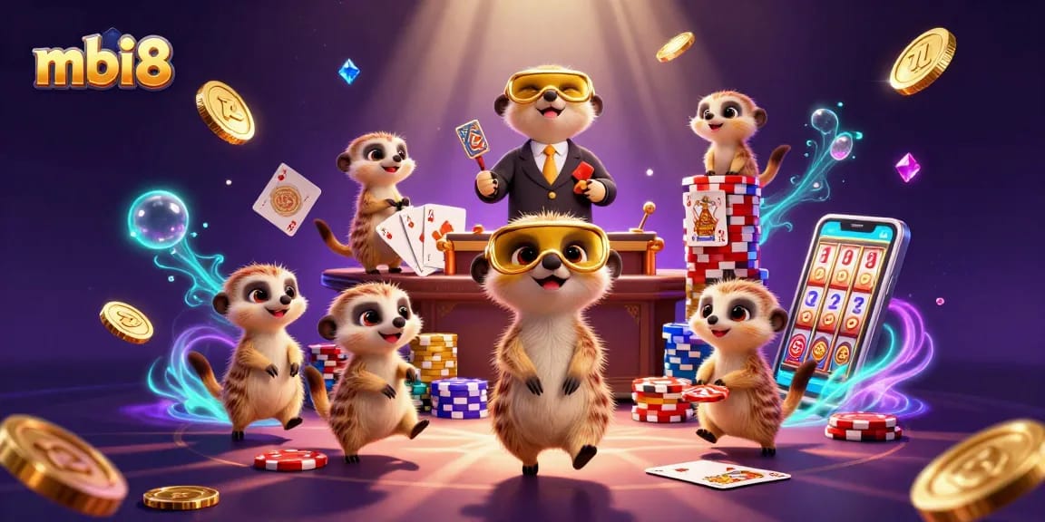 Engage with mbi8 for thrilling casino experiences featuring lively meerkat characters.