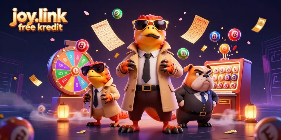 Experience excitement with joy.link free kredit in a vibrant lottery and casino scene.