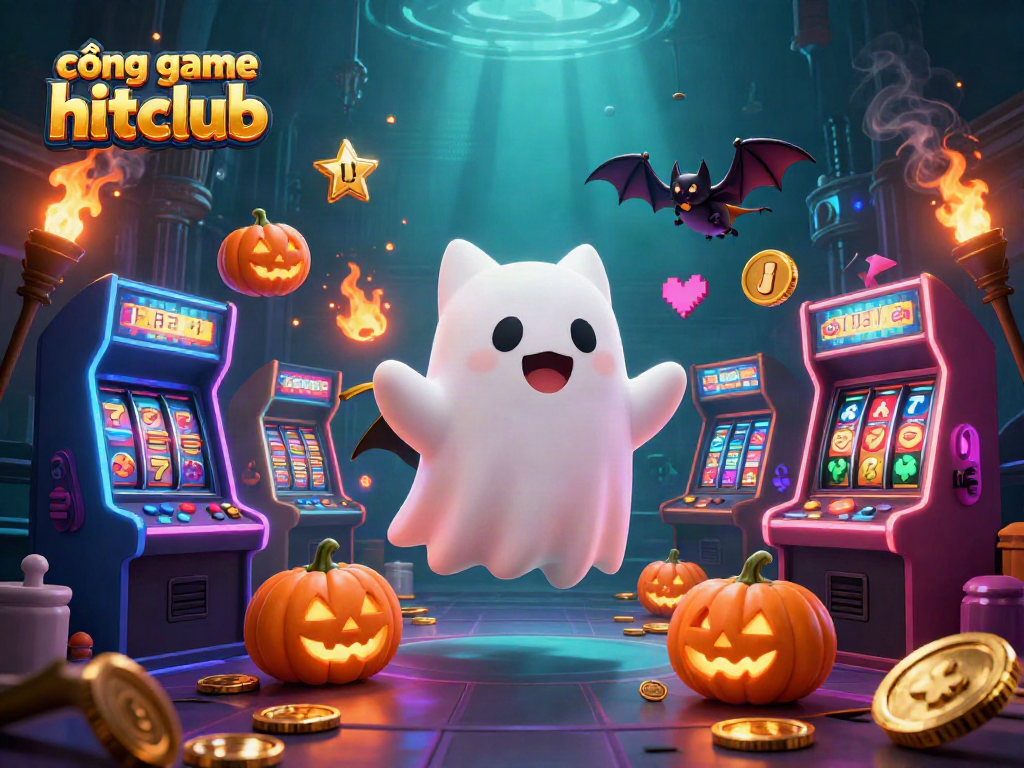 Experience thrilling gameplay at cổng game hitclub with vibrant characters and casino elements.