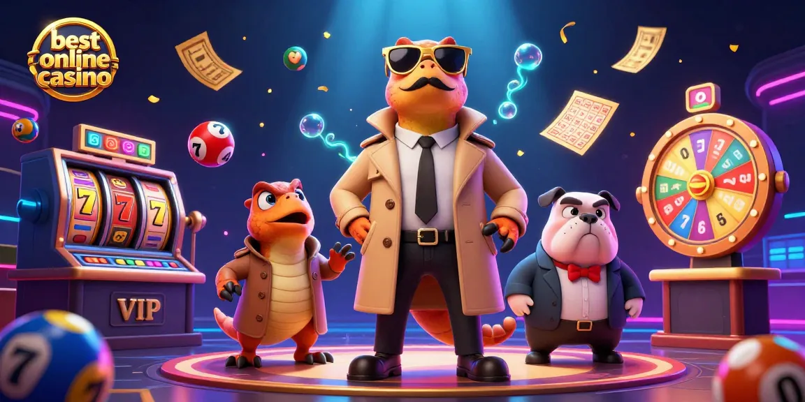 Players enjoy the best online casino experience with whimsical raptor characters in a vibrant scene.
